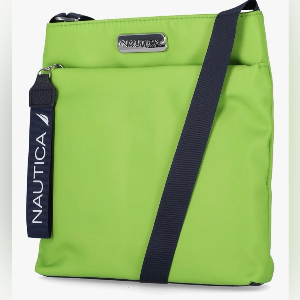 New Nautica Diver Nylon Small Crossbody Bag Purse With Adjustable Shoulder Strap